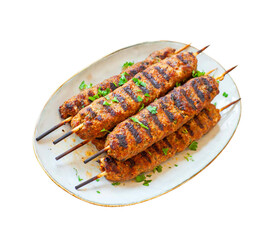 grilled lamb kebab 