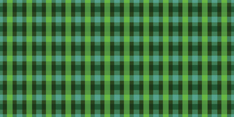 green plaid pattern