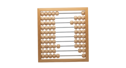 Abacus Numerical System: A detailed shot captures the timeless essence of learning through an abacus, a symbol of traditional arithmetic. Each bead reflects the path of understanding.