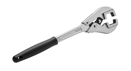 Mechanical Marvel: A detailed study showcases a specialized wrench, a testament to precision engineering and the tools of the trade, perfect for illustrating mechanical concepts. 