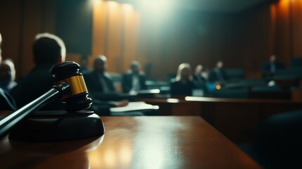 Courtroom proceedings legal action and justice courthouse event documentation formal environment close-up view justice system insights