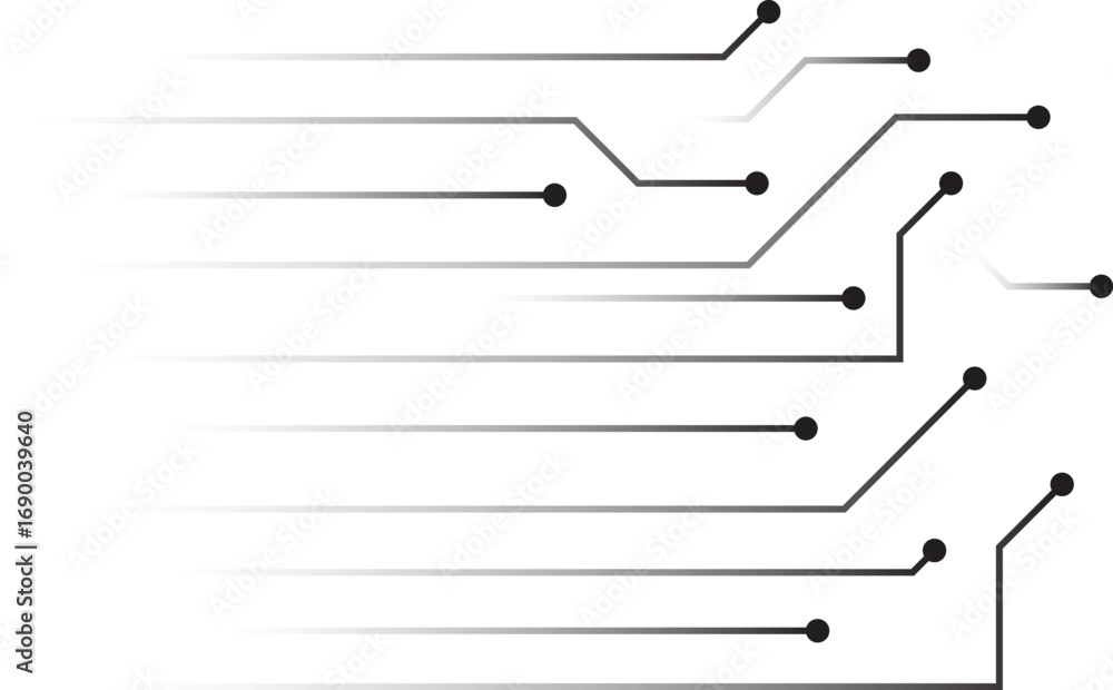 Poster vector illustration of an technology pattern abstract background