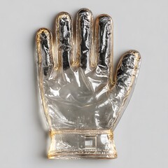 Transparent plastic glove for kitchen use high resolution picture