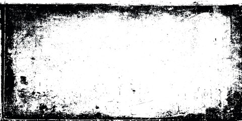Border grunge textured design featuring rough distressed edges, abstract weathered patterns, vintage worn effect, versatile decorative frame, perfect for backgrounds, artistic projects, posters.
