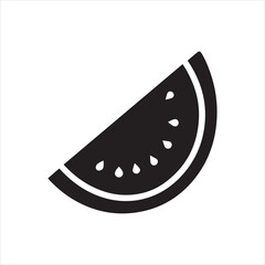  Watermelon Icon Vector Illustration
