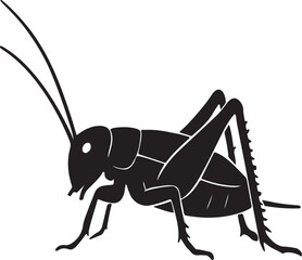 cricket vector silhouette