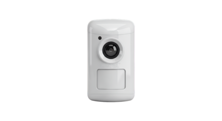 Modern Security Device: A sleek, cutting-edge security camera, ready to safeguard assets with high-tech precision, symbolizing vigilance, protection, and technological advancement.