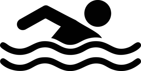 Simple Swimming Icon