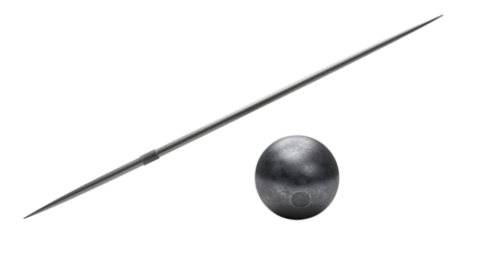 SPORT - Carom striker and black striker ball isolated on white background, perfect for board game imagery