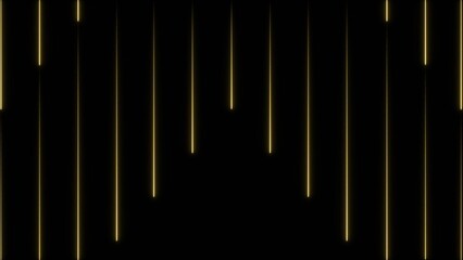Glowing neon line light effect design. 4k illustration.	