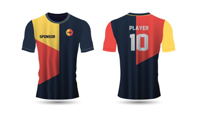 Soccer jersey design, Gaming T Shirt Jersey template