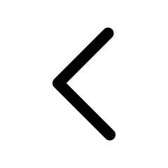 Arrow Left Icon for UI & Signage  Modular Symbol for Back Navigation, Previous Step & Direction  Clean Vector Asset for Interfaces & Multilingual Civic Platforms
