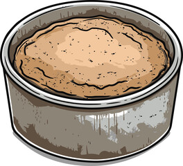 tin can isolated on white