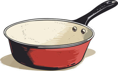 cooking pot isolated