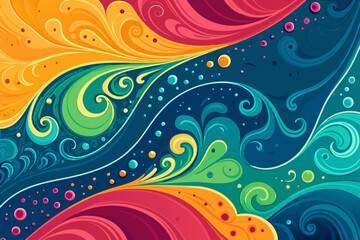 Dynamic Liquid Flow Backg Creative Visual Perfect for Editorial Content