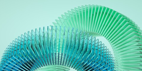 3d render technology, data transfer, database, LLM, large language model concept. Abstract background