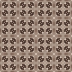 Vintage damask floral seamless pattern design in black and white for textile, wallpaper, or decoration