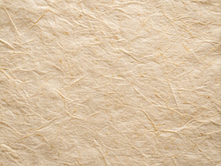 Flat Lay View of a Crumpled Rice Paper Texture