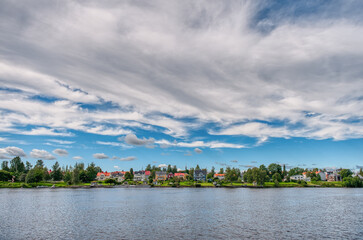 Fototapeta premium Umea is the capital of the province of Vasterbotten, Sweden.