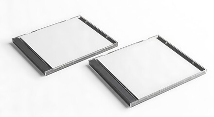 Two Empty CD Jewel Cases.