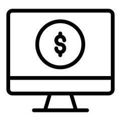 financial website icon