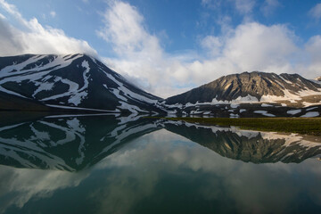 mountain lake landscape