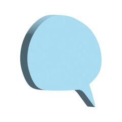 3d speech bubble Blank empty message box Textbox frame for banners, price tags, stickers, design