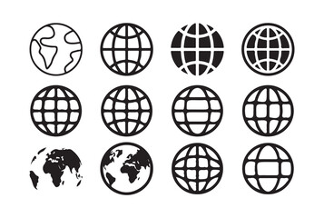 International and Global Symbols in SVG Format for Business and Technology Applications