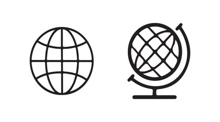 Obraz premium Simple Line Art Cursor Arrows for Online Interfaces