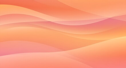 Sunset Gradient Mesh  Warm Flowing Background