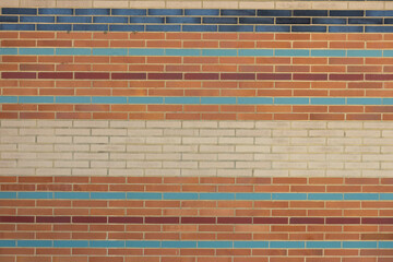 Stylish decorative brick pattern. Modern elegant design wall for background use.