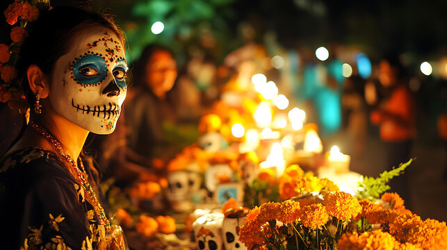 The Day of the Dead in Mexico radiates with devotion and artistry as entire communities gather to celebrate ancestors with vibrant ofrendas and cemetery vigils.