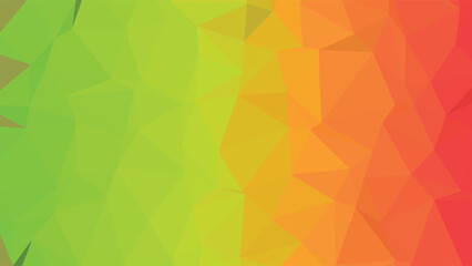 Obraz premium Yellow to Green Gradient Polygon Background