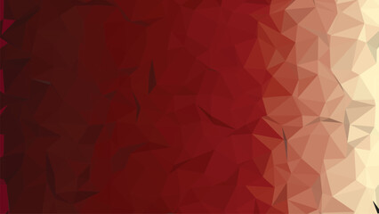Fototapeta premium Abstract Dark Red Polygon Geometric Background