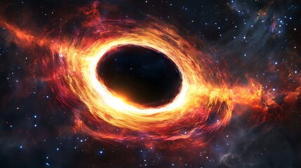 Obraz premium abstract space background with space