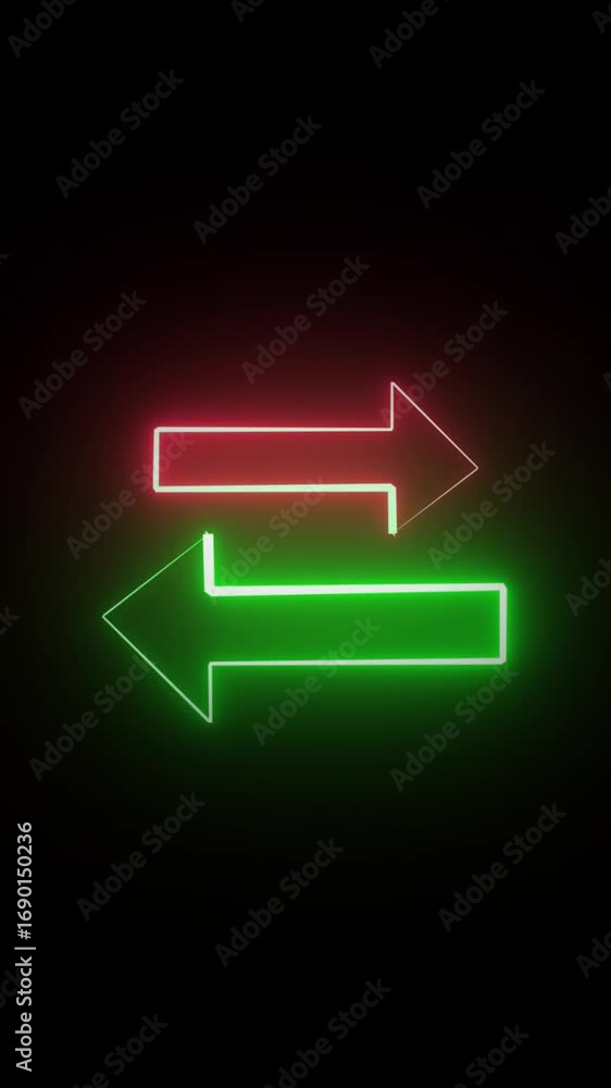 Poster digital interface transition video game ui design vertical video. bright dynamic motion graphics abs