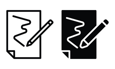 Sketch icon with outline and glyph style.