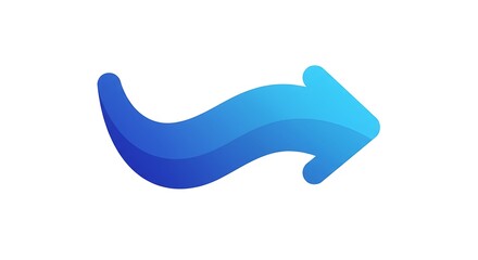 Forward Arrow Graphic Design.