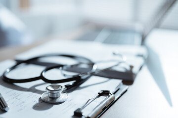 Healthcare medical, Health innovation technology. Physician digital health care research. Doctor medication diagnostic.