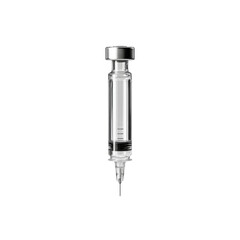 Sterile Medical Syringe with Needle - Ready for Injection