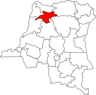 A vector map of the Democratic Republic of Congo highlighting the Mongala province. Perfect for data visualization, reports, and presentations.

