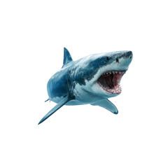 Great White Shark - Jaws Open, Underwater Predator