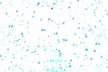 Blue Particles and Molecules Abstract Composition PNG Format Chaotic Digital Connection for Tech Medicine Advertising Business Marketing Presentations and Creative Design