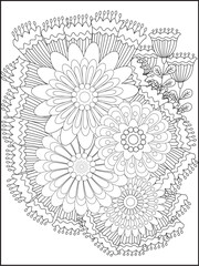 Abstract geometric shapes with vibrant color palette