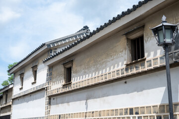 日本の岡山県倉敷市のとても美しい日曜日の風景