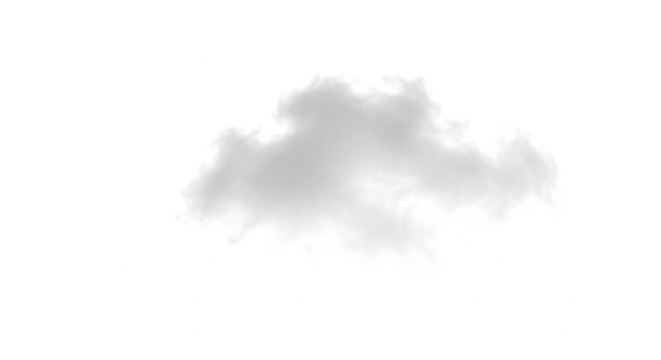 Solitary Cloud: A soft, fluffy cloud floats gracefully in the expansive sky, a symbol of serenity, freedom, and the boundless imagination.