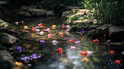 spring in the park