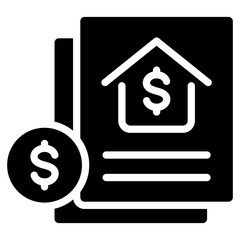 Obraz premium Mortgage Icon