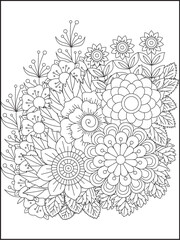 Abstract geometric shapes with vibrant color accents