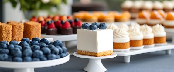 Elegant Dessert Table Spread